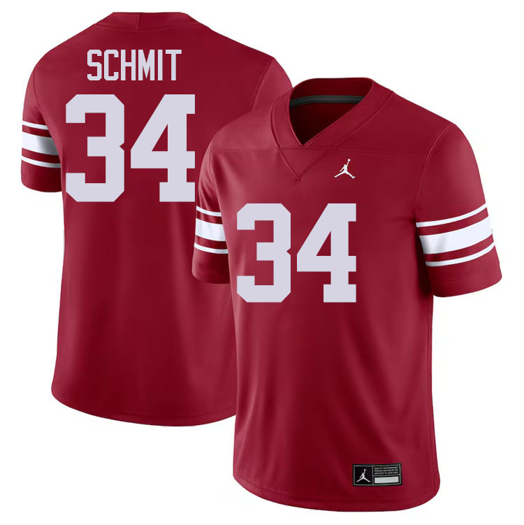 Zach Schmit Oklahoma Sooners Jersey,Oklahoma Sooners Football Uniforms,Jersey-Throwback